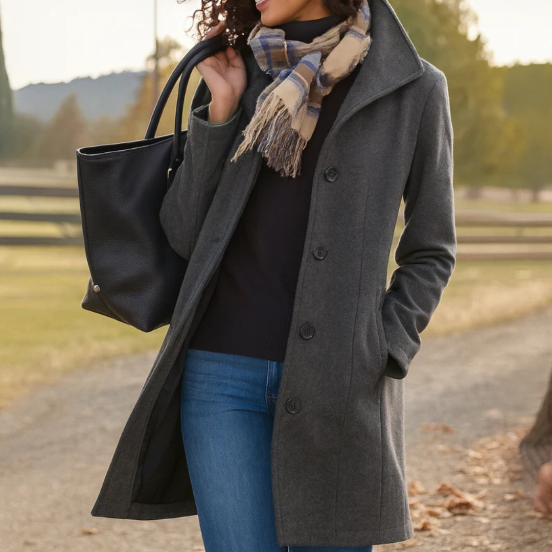 Leila™ - CLASSIC COAT WITH TIMELESS ELEGANCE