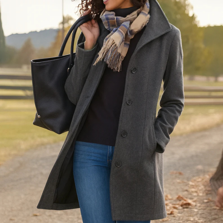 Leila™ - CLASSIC COAT WITH TIMELESS ELEGANCE