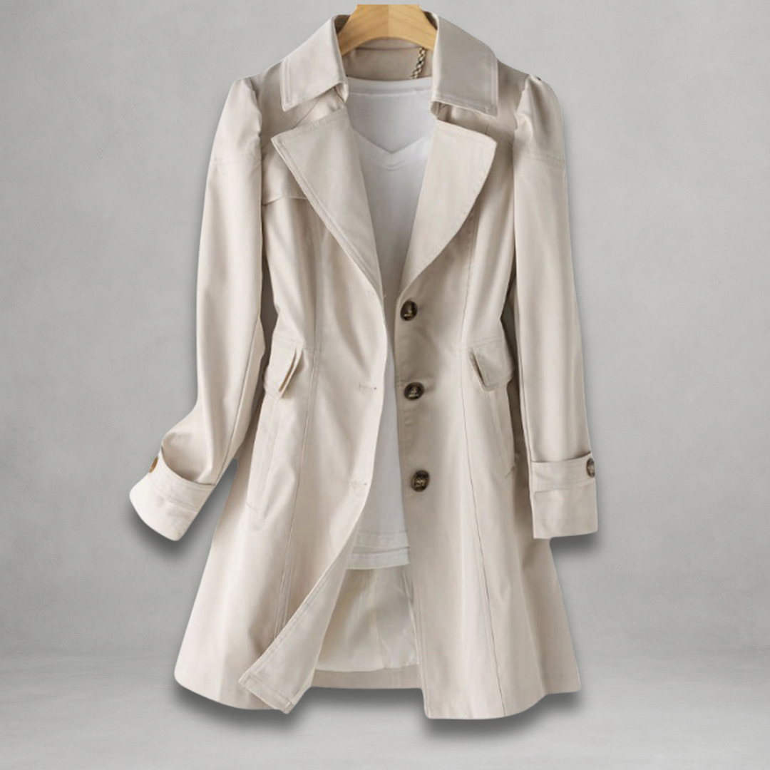 Lioren™ - STYLISH SPRING TRENCH COAT WITH ELEGANT DESIGN