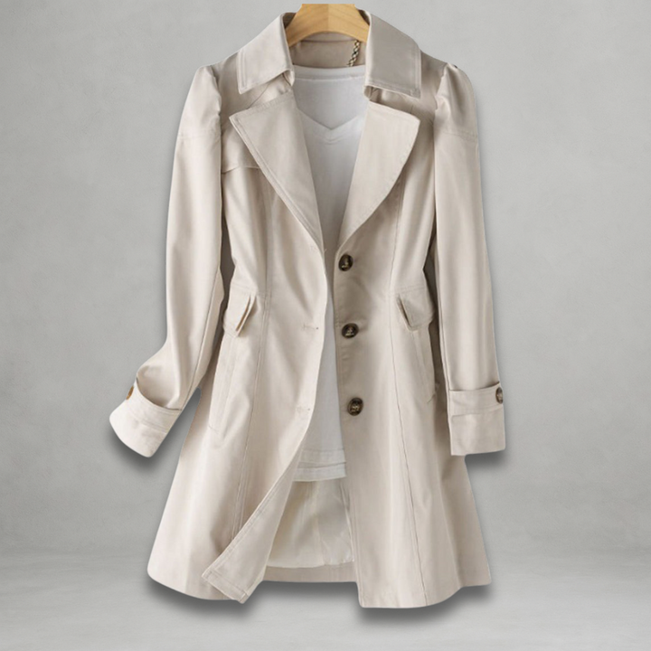 Lioren™ - STYLISH SPRING TRENCH COAT WITH ELEGANT DESIGN