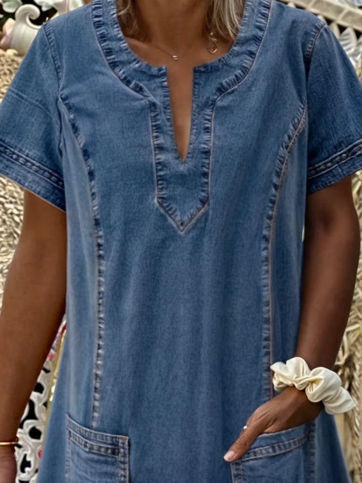 SOFIA™ - SOFT SPRING DENIM DRESS