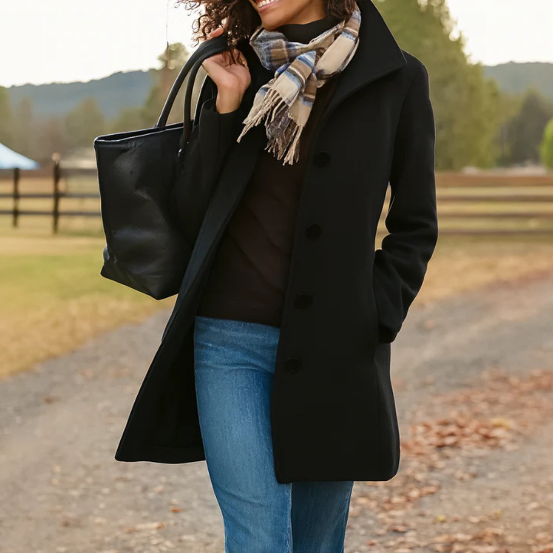 Leila™ - CLASSIC COAT WITH TIMELESS ELEGANCE