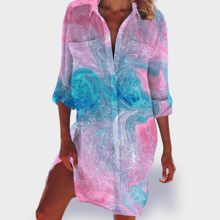 Brigitte™ - COLORFUL LIGHT SUMMER DRESS