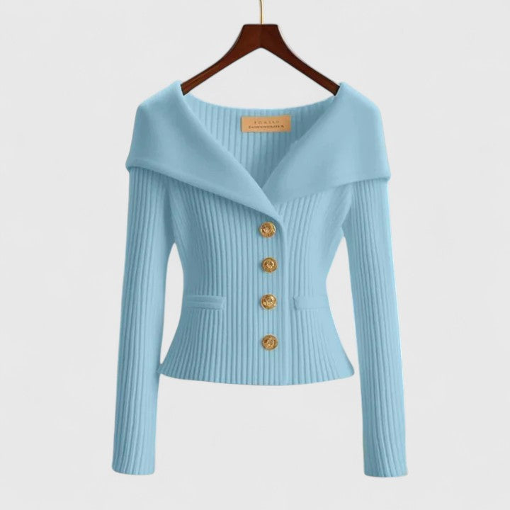 Lake™ - ELEGANT CARDIGAN WITH SOPHISTICATED STYLE