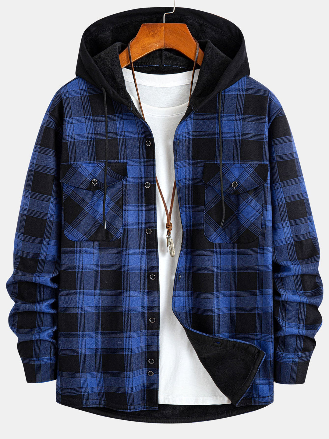 Briar Lined Hooded Shirt™ - COZY HOODED SHIRT WITH POCKETS