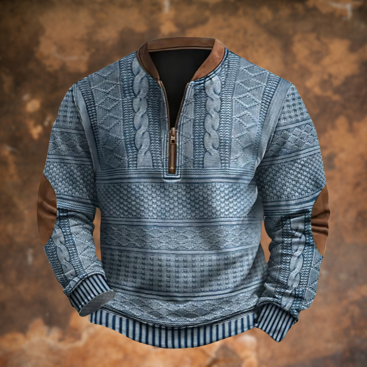 Elric™ - ZIP-UP SWEATSHIRT WITH LUXURIOUS FEEL