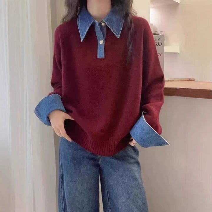 Seneca™ - VERSATILE LOOSE-FIT TOP WITH STAND COLLAR