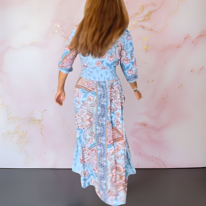 Rita™ - ELEGANT V-NECK SUMMER DRESS WITH FLATTERING SILHOUETTE