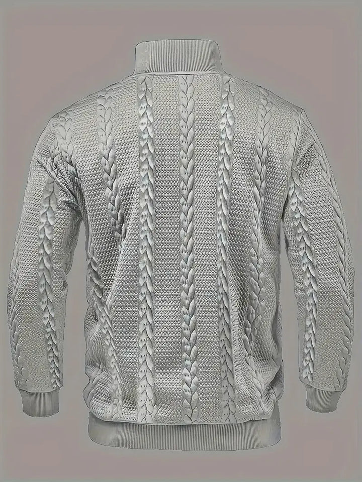 Winslow™ - LONG SLEEVE SWEATER WITH STRIPED DETAILING