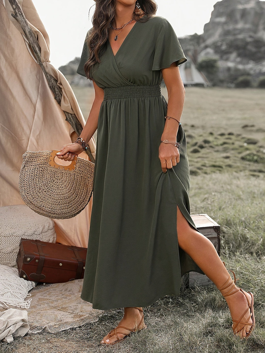 Bea™ - ELEGANT SUMMER DRESS WITH FLUID SILHOUETTE