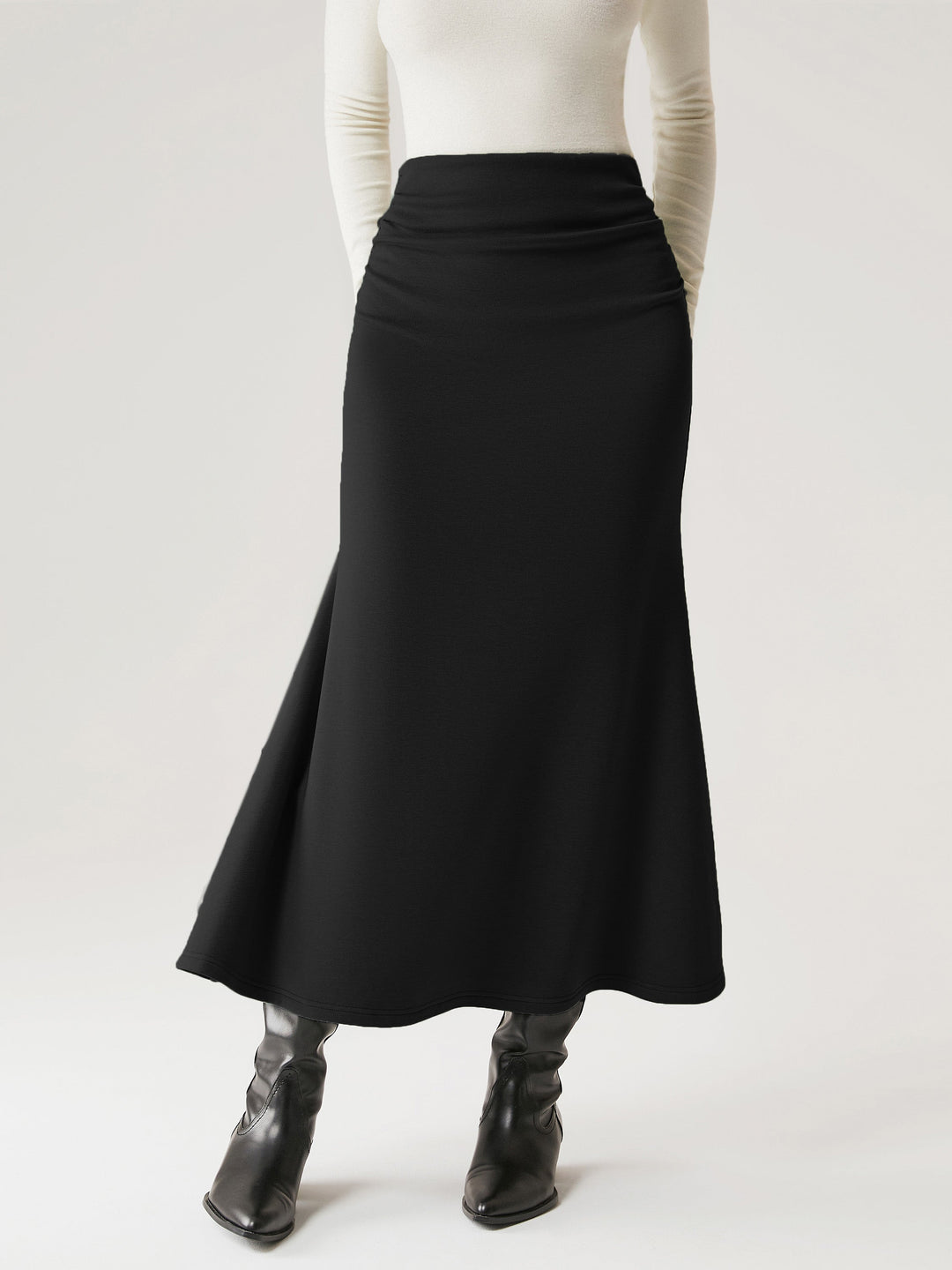 Orelie Maxi Skirt™ - ELEGANT LONG SKIRT WITH FLOWY SILHOUETTE