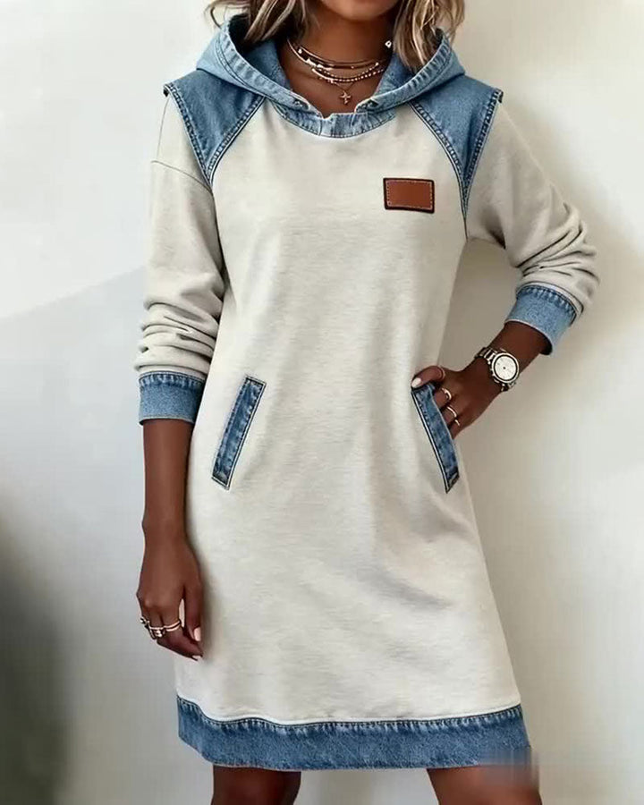 Niva™ - HOODED DRESS WITH STYLISH AND VERSATILE DESIGN