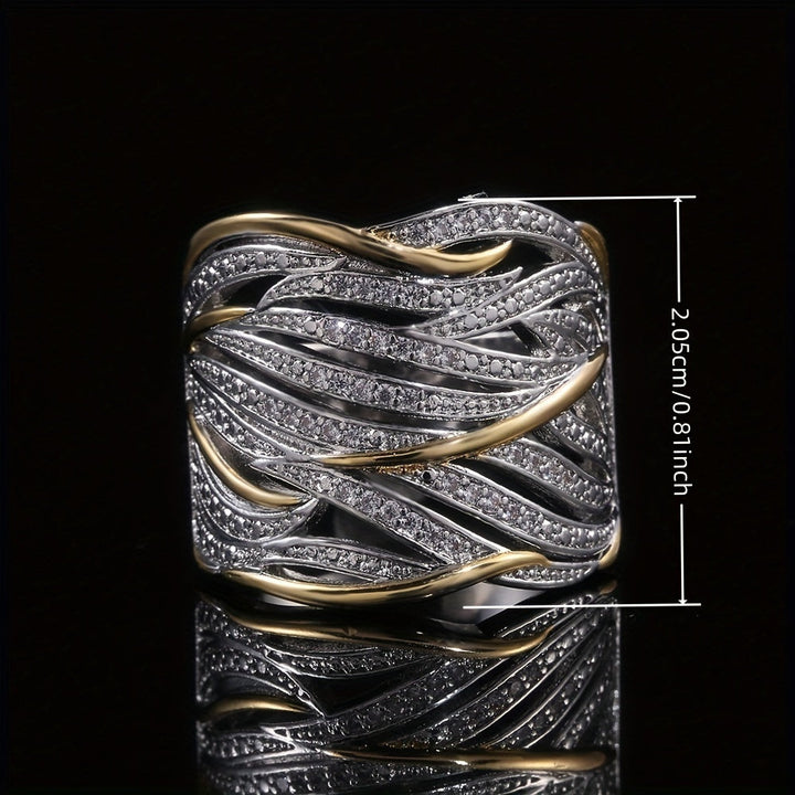 Estelle™ - ELEGANT MULTILAYERED TWIST RING