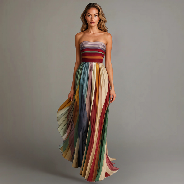Lesley™ - VIBRANT SLEEVELESS DRESS WITH A FLATTERING FIT