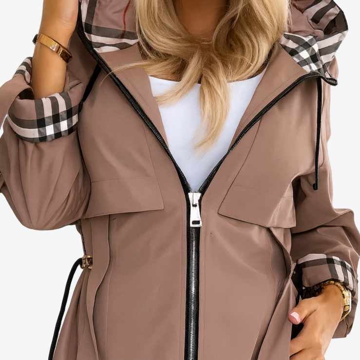 Lioren™ - ELEGANT TRENCH COAT WITH STYLISH DESIGN