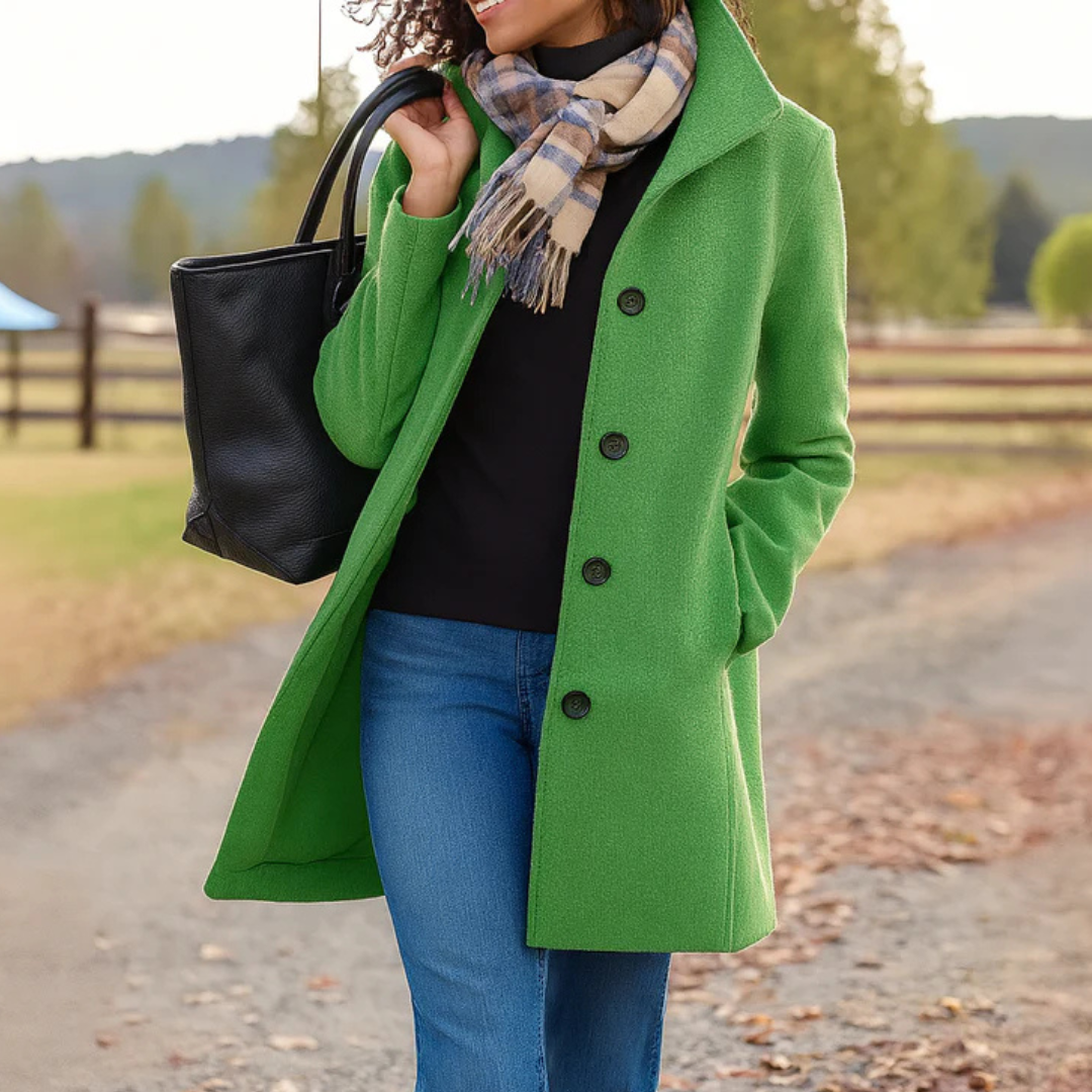 Leila™ - CLASSIC COAT WITH TIMELESS ELEGANCE