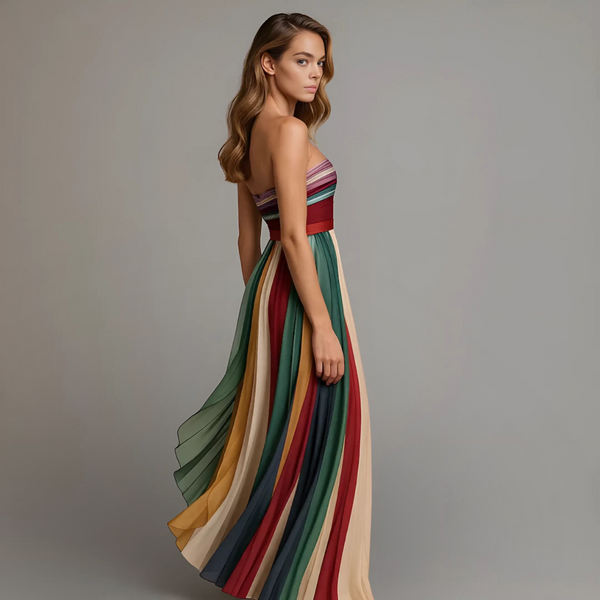 Lesley™ - VIBRANT SLEEVELESS DRESS WITH A FLATTERING FIT
