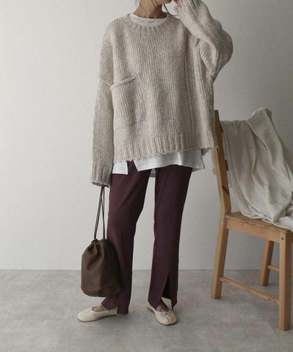 Callie™ - OVERSIZED SWEATER WITH FRONT POCKET
