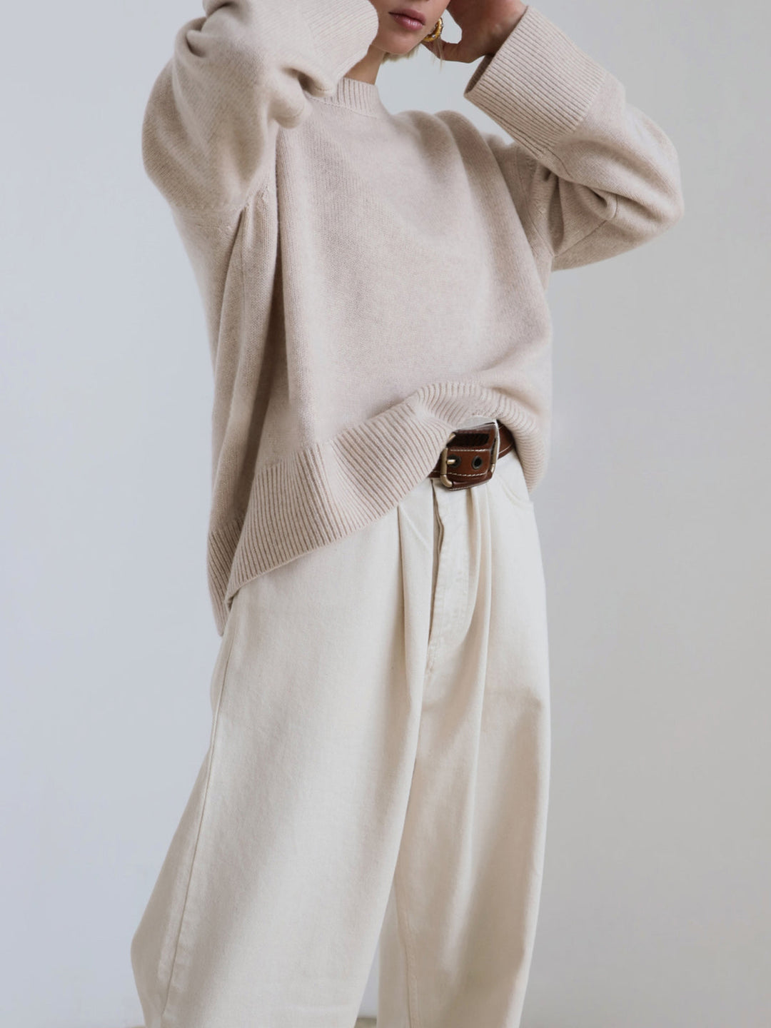 Isabelle™ - OVERSIZED PULLOVER SWEATER WITH A SOFT, COZY FEEL