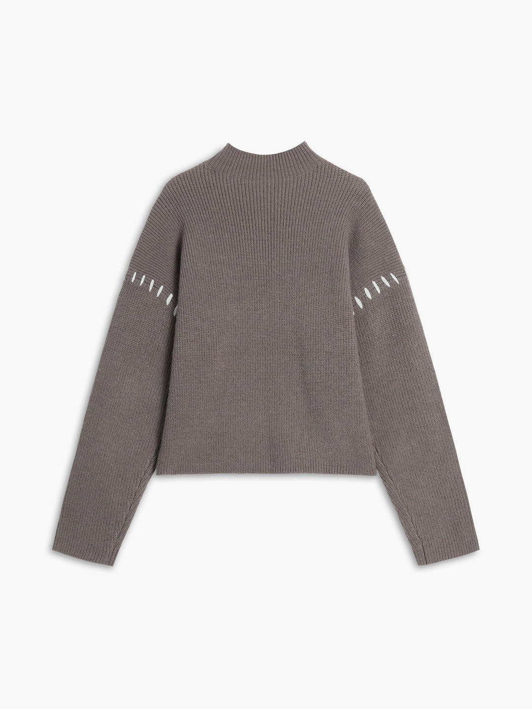 Chloe™ - OVERSIZED MOCK NECK SWEATER WITH A RELAXED FIT