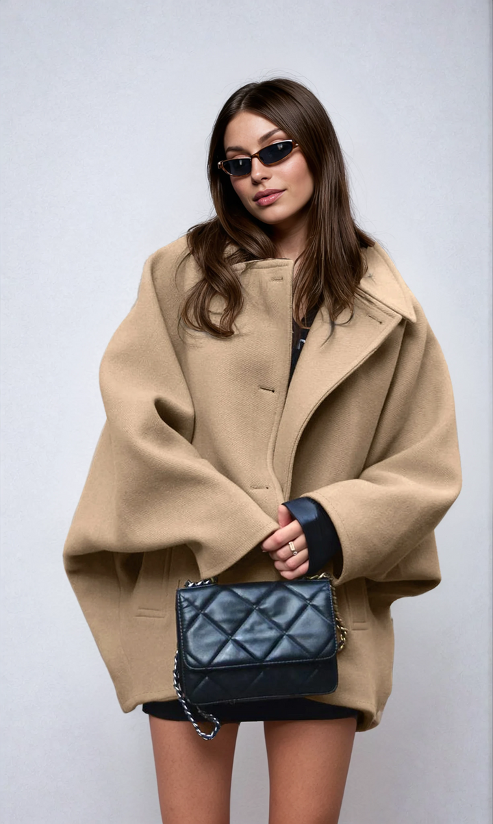 Eleanor™ - OVERSIZED COAT WITH BUTTON CLOSURE