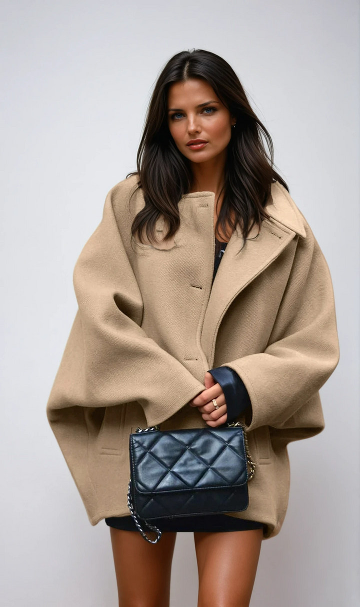 Eleanor™ - OVERSIZED COAT WITH BUTTON CLOSURE