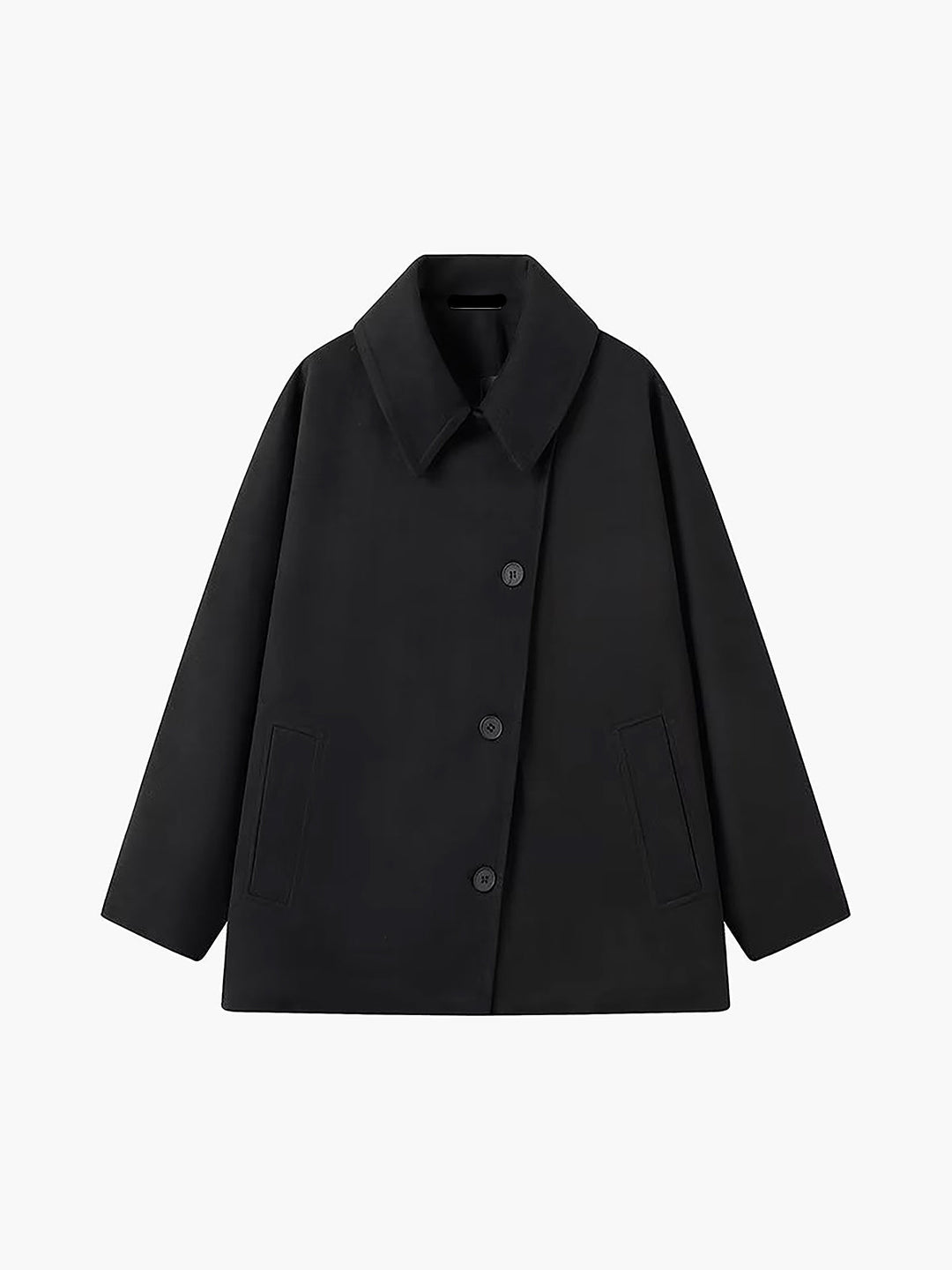 Eleanor™ - OVERSIZED COAT WITH BUTTON CLOSURE