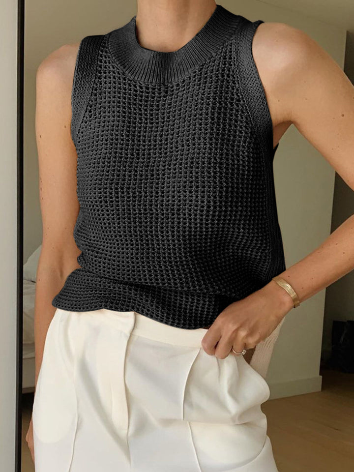 Emma Knit Tank Top™ - LIGHTWEIGHT HOLLOW DESIGN FOR EFFORTLESS STYLE