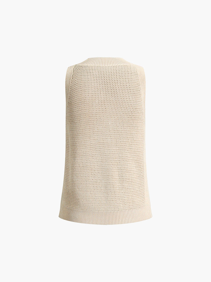 Emma Knit Tank Top™ - LIGHTWEIGHT HOLLOW DESIGN FOR EFFORTLESS STYLE