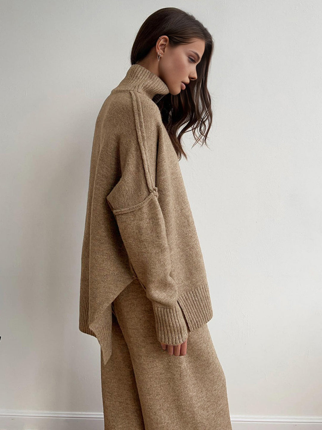Victoria™ - ELEGANT TURTLENECK PANTS SET WITH A SOPHISTICATED SILHOUETTE