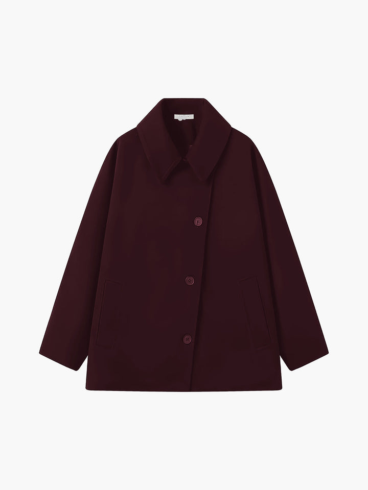 Eleanor™ - OVERSIZED COAT WITH BUTTON CLOSURE