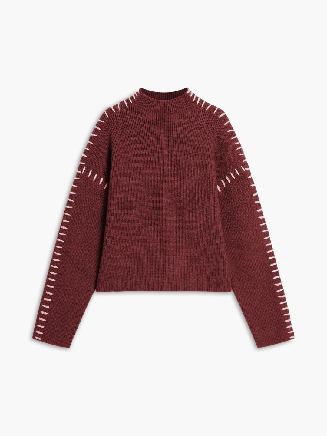 Chloe™ - OVERSIZED MOCK NECK SWEATER WITH A RELAXED FIT