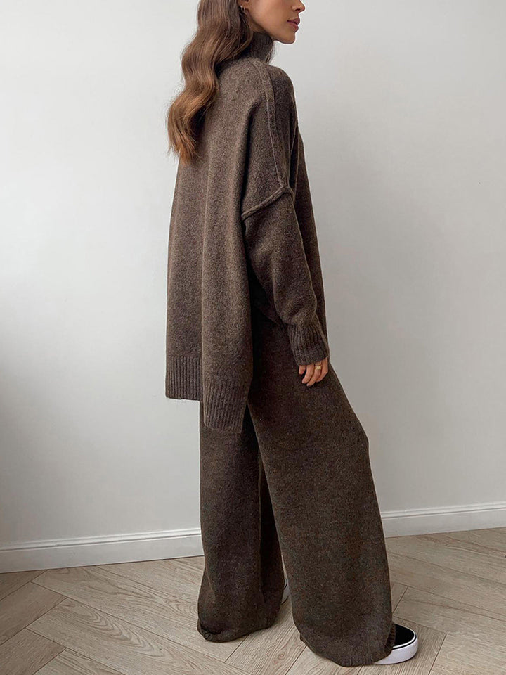 Victoria™ - ELEGANT TURTLENECK PANTS SET WITH A SOPHISTICATED SILHOUETTE