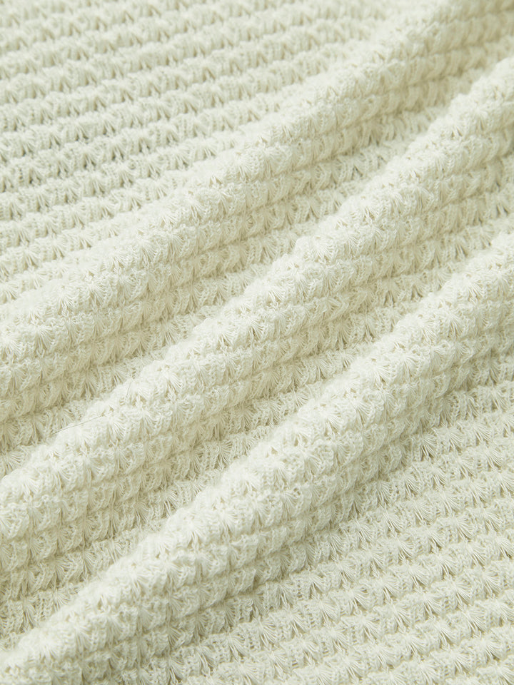 Abigail™ - SLIM FIT WAFFLE TEXTURED SWEATER