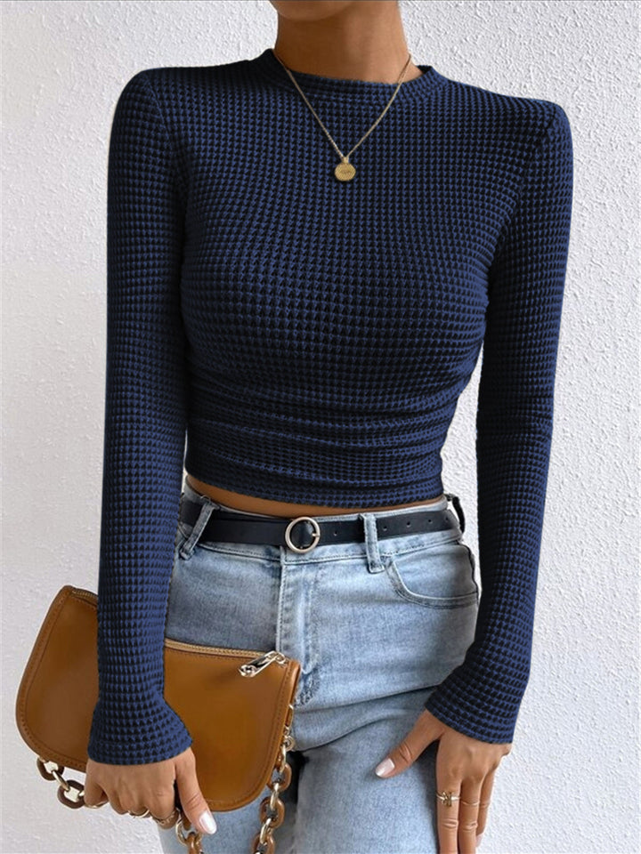 Abigail™ - SLIM FIT WAFFLE TEXTURED SWEATER