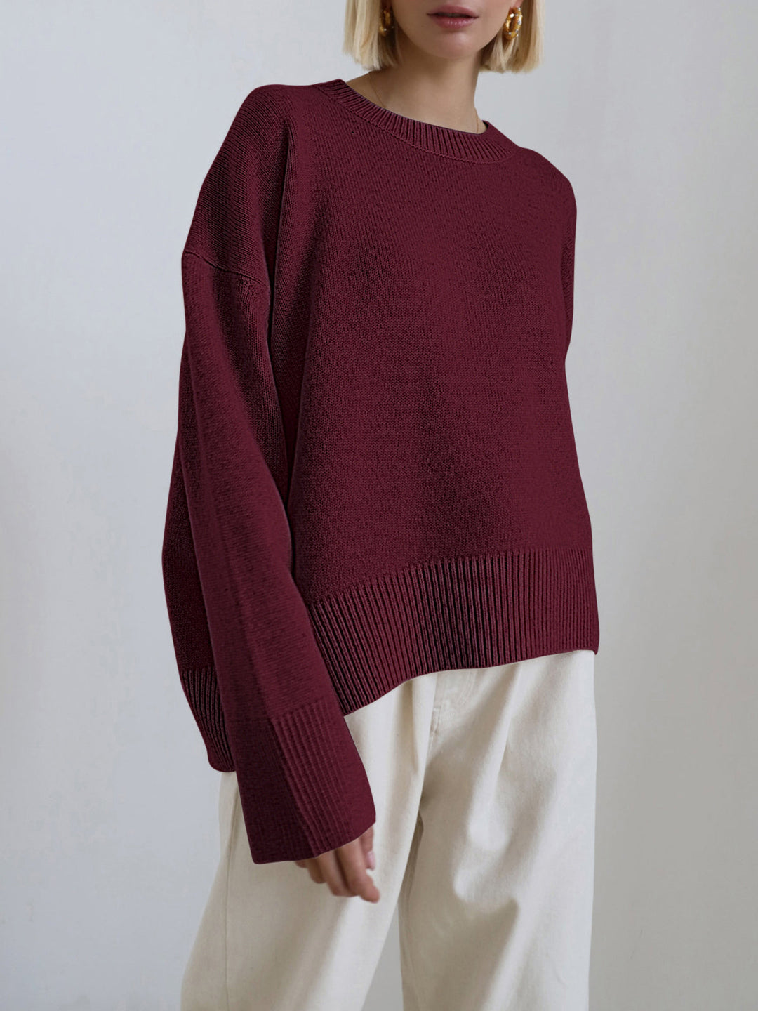 Isabelle™ - OVERSIZED PULLOVER SWEATER WITH A SOFT, COZY FEEL