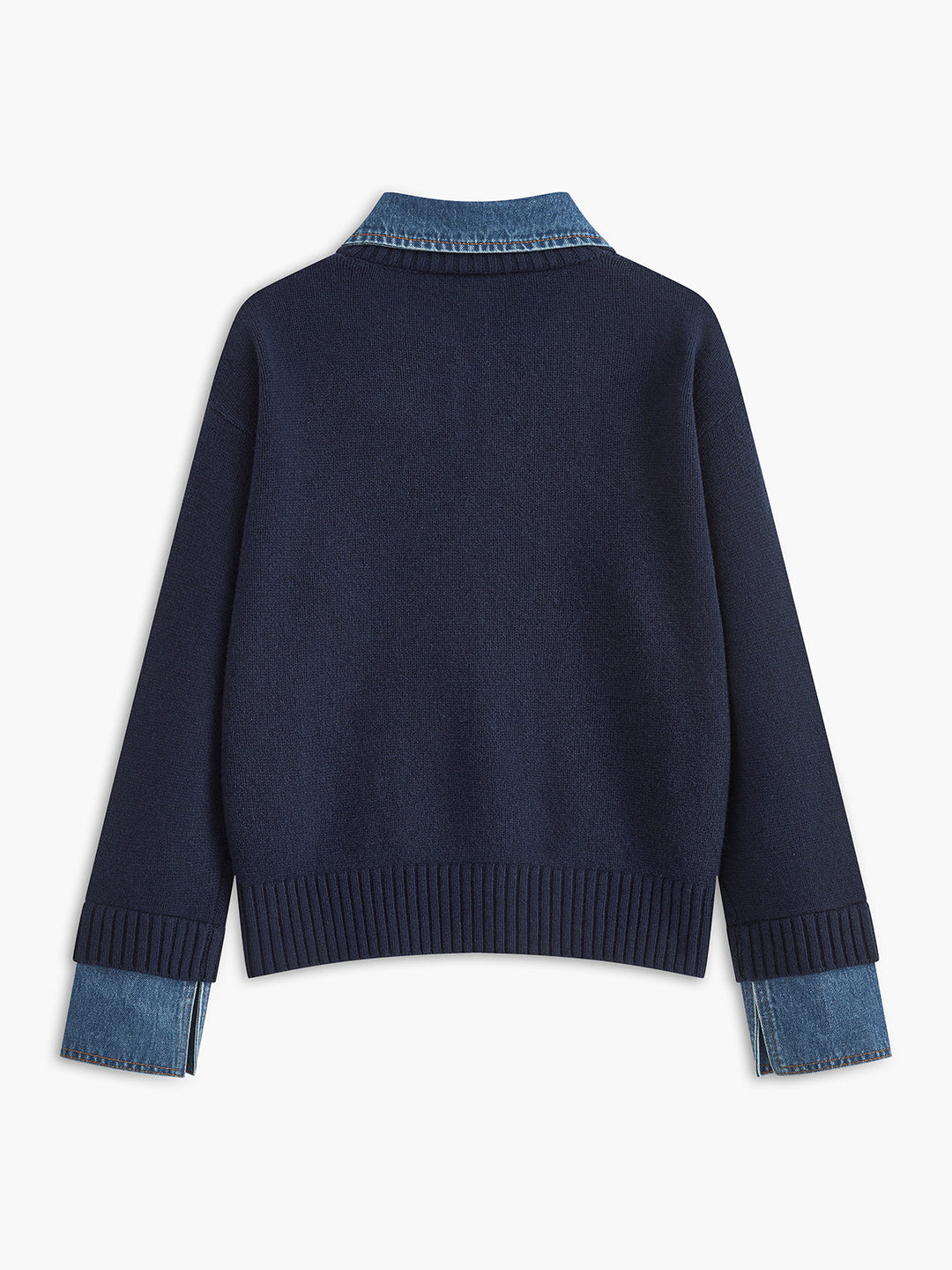 Scarlett™ - VERSATILE 2 IN 1 PANEL LAPEL SWEATER