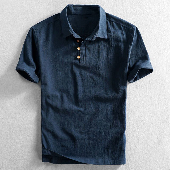MASSIMO™ – LIGHTWEIGHT LINEN POLO