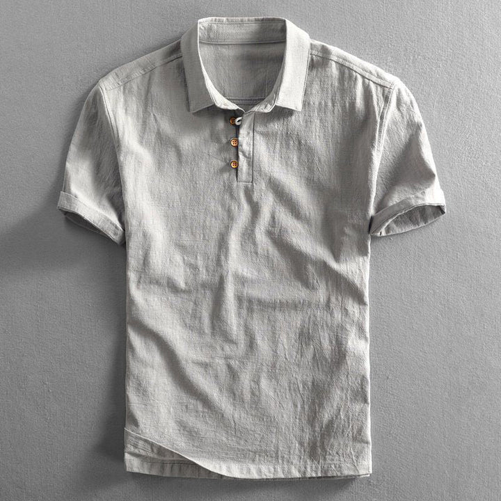MASSIMO™ – LIGHTWEIGHT LINEN POLO