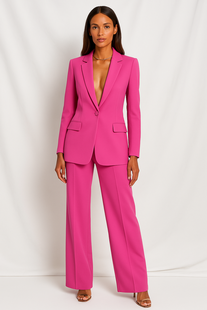 Eva™ - ELEGANT BLAZER & TROUSERS SET WITH TAILORED FIT