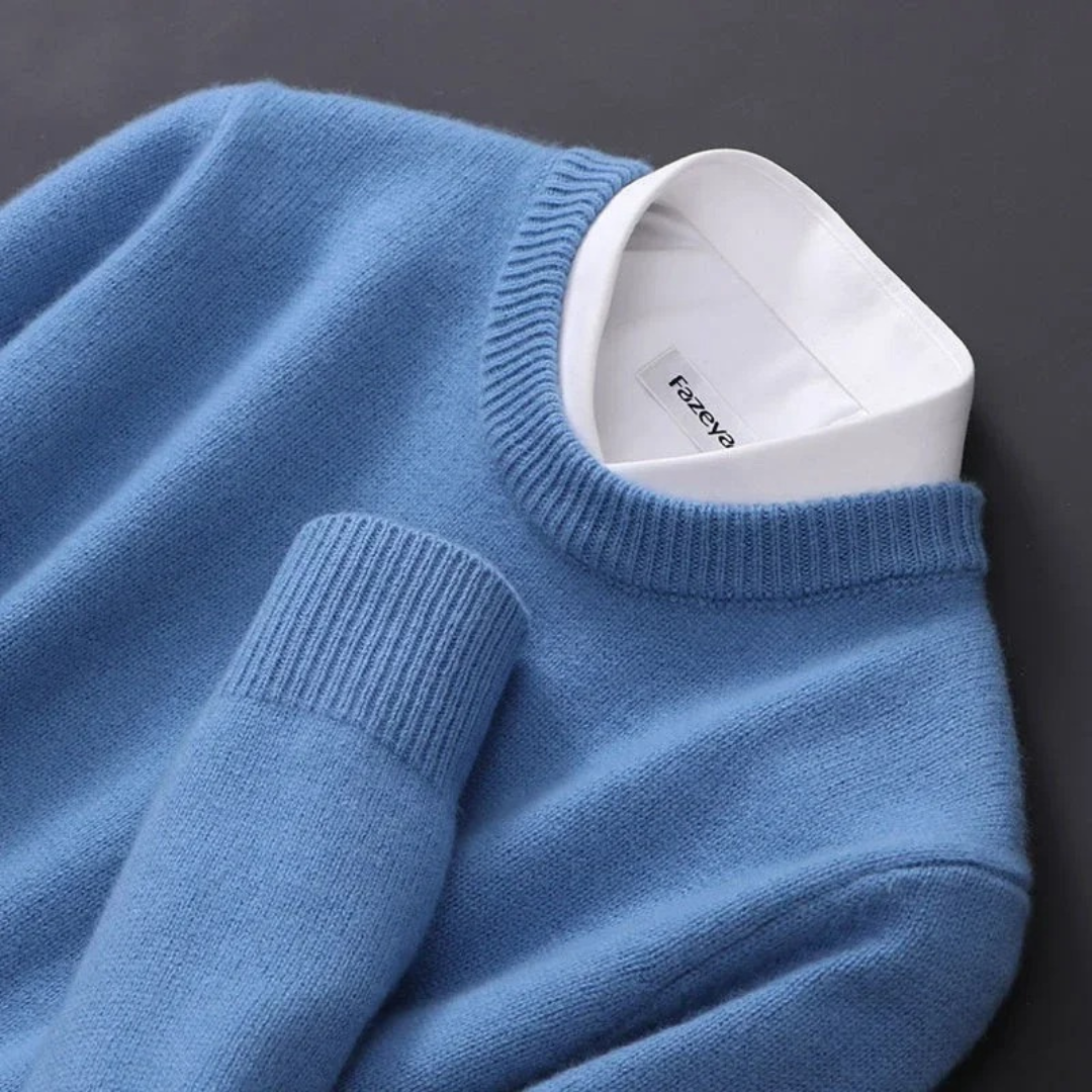 Orin™ - WOOL PULLOVER WITH LUXURIOUS SOFTNESS