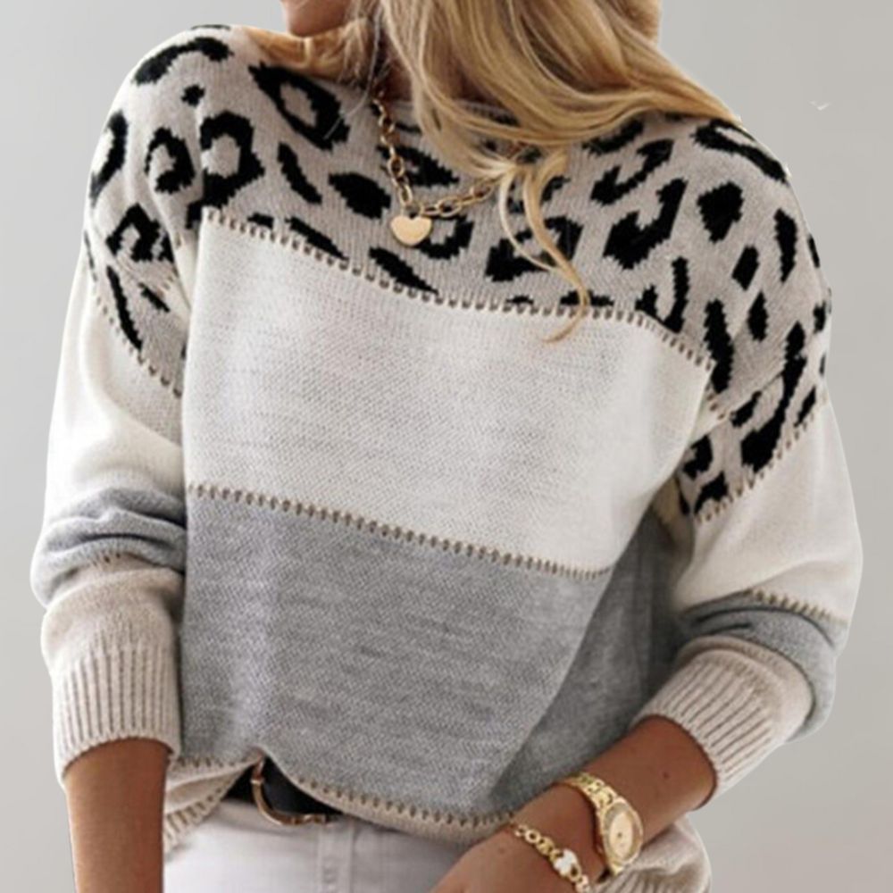 EMILY™ - LEOPARD PRINT JUMPER
