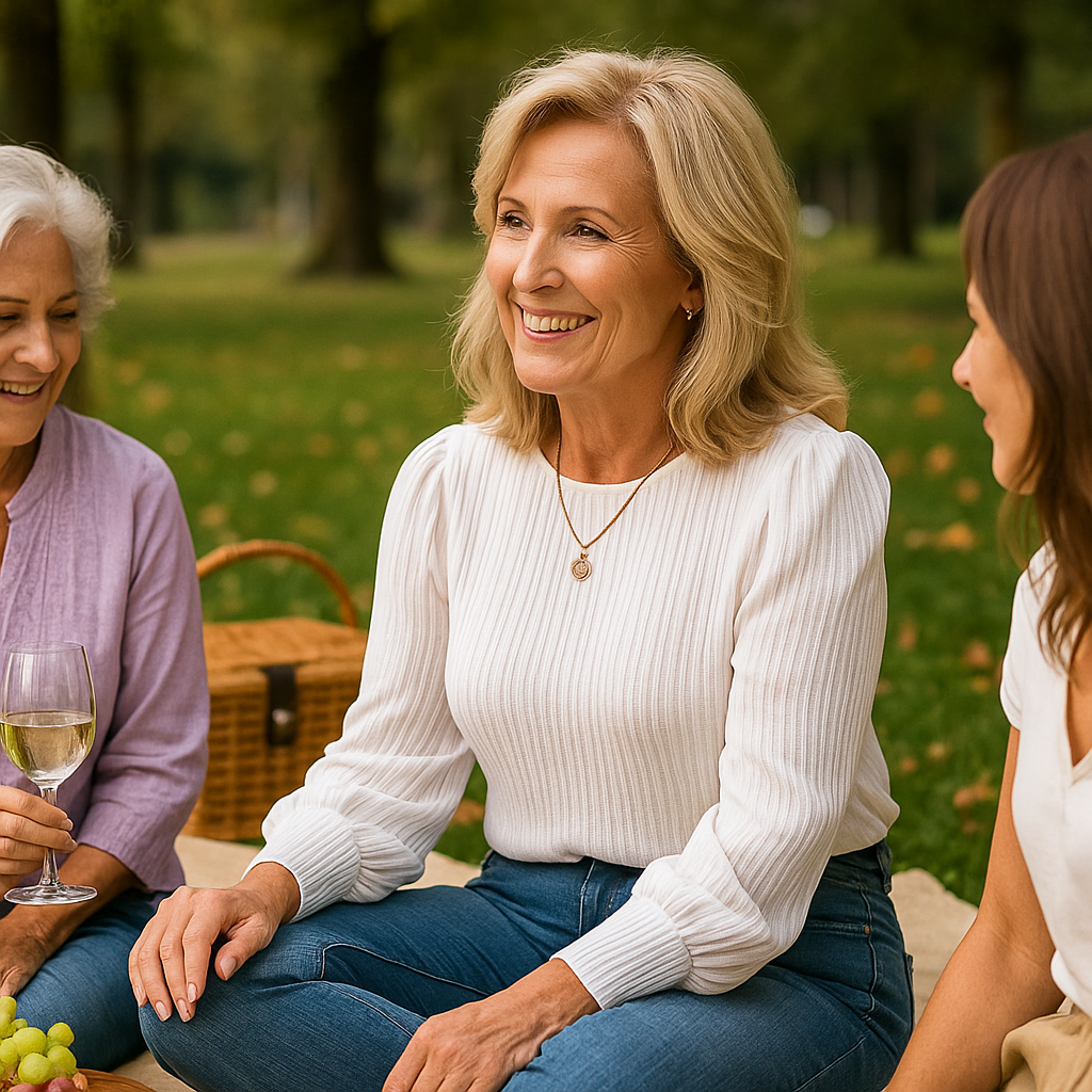 Lila™ - CHIC SATIN BLOUSE