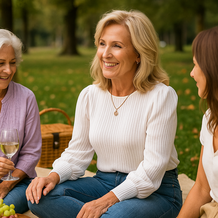 Lila™ - CHIC SATIN BLOUSE