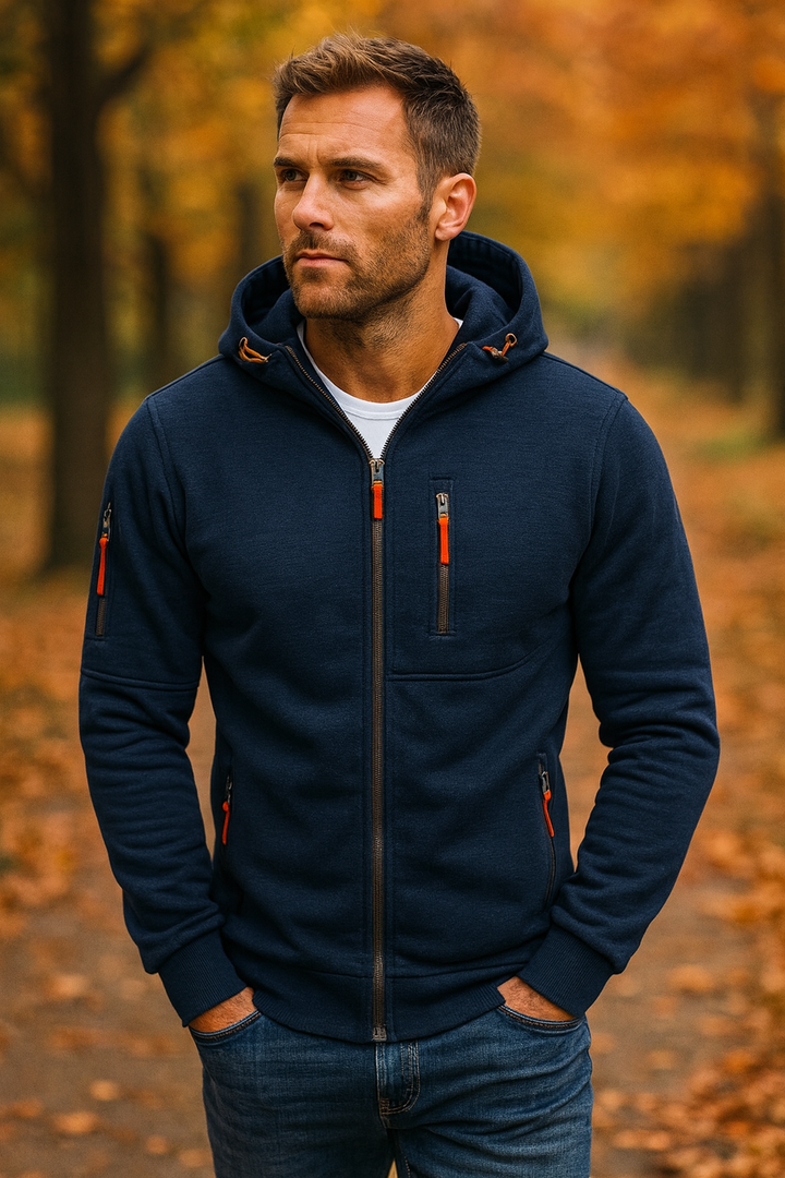 Orien™ - RELAXED FIT ZIP HOODIE WITH EVERYDAY STYLE