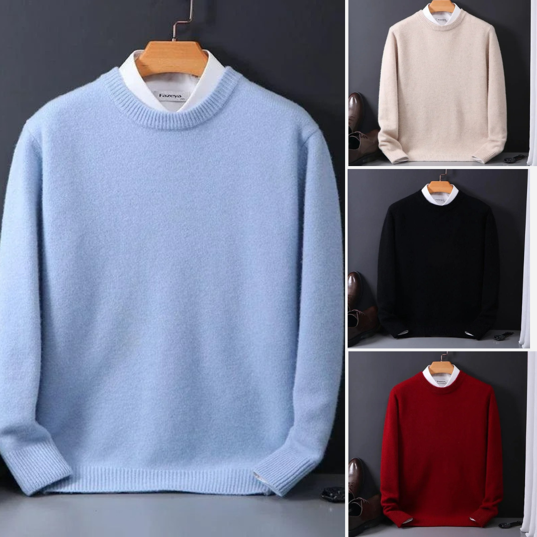 Orin™ - WOOL PULLOVER WITH LUXURIOUS SOFTNESS