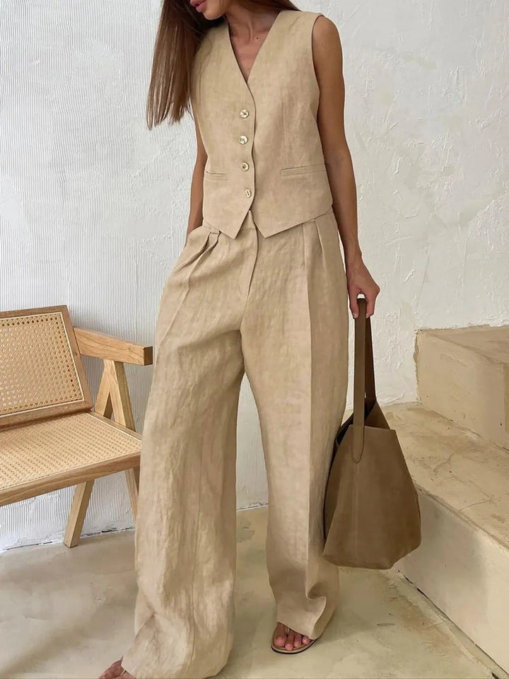Zayla Two-Piece Set™ - STYLISH AND VERSATILE OUTFIT WITH EFFORTLESS ELEGANCE