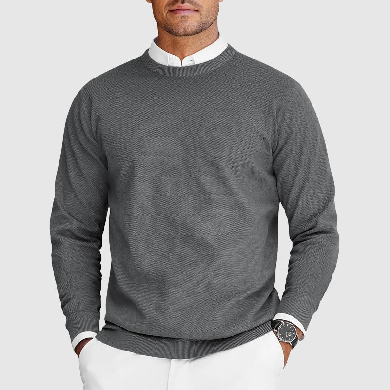Thorne™ - CASUAL MEN'S CREW NECK SWEATER WITH RELAXED FIT