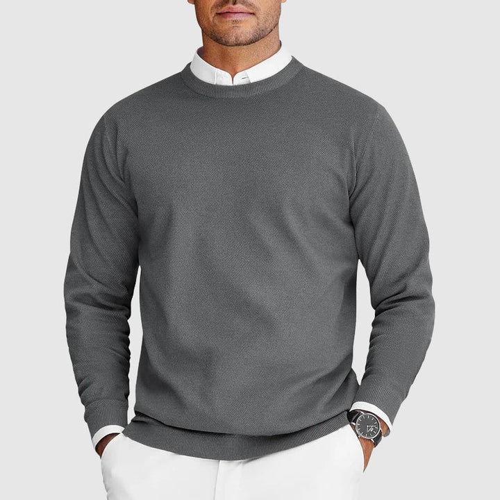 Thorne™ - CASUAL MEN'S CREW NECK SWEATER WITH RELAXED FIT
