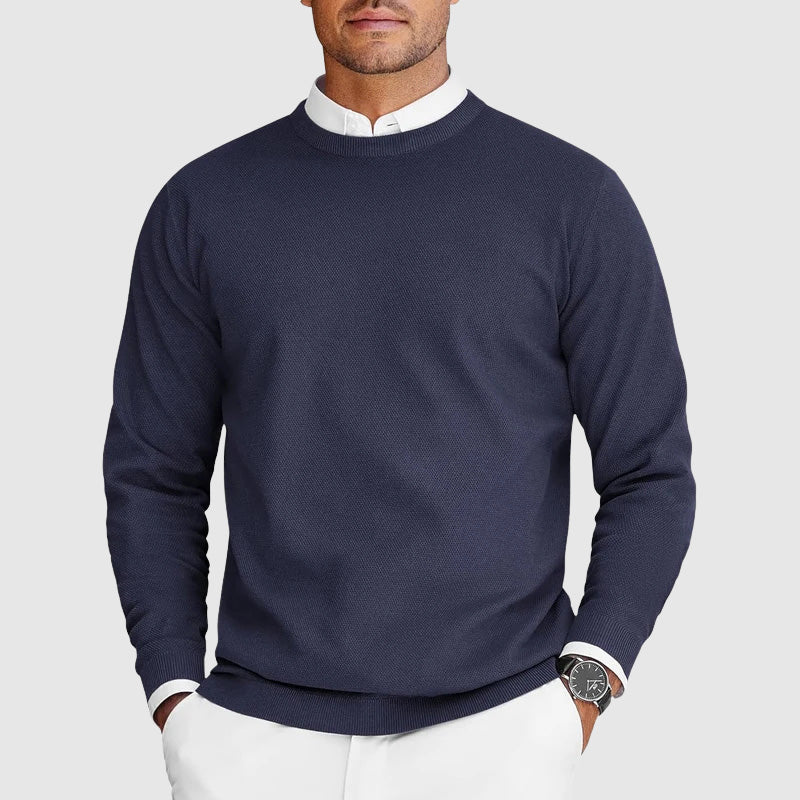 Thorne™ - CASUAL MEN'S CREW NECK SWEATER WITH RELAXED FIT